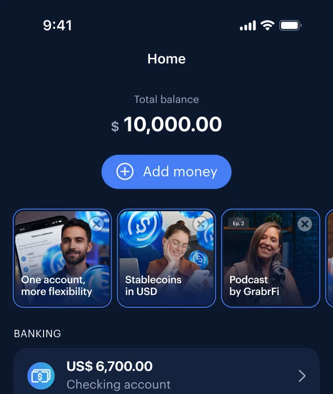 GrabrFi Dashboard